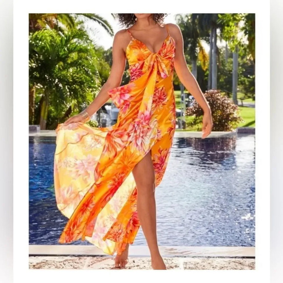 Boston Proper Dresses & Skirts - Boston Proper Tropical Maxi Dress Size 8 NWT